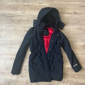Abercrombie & Fitch Black Winter Jacket